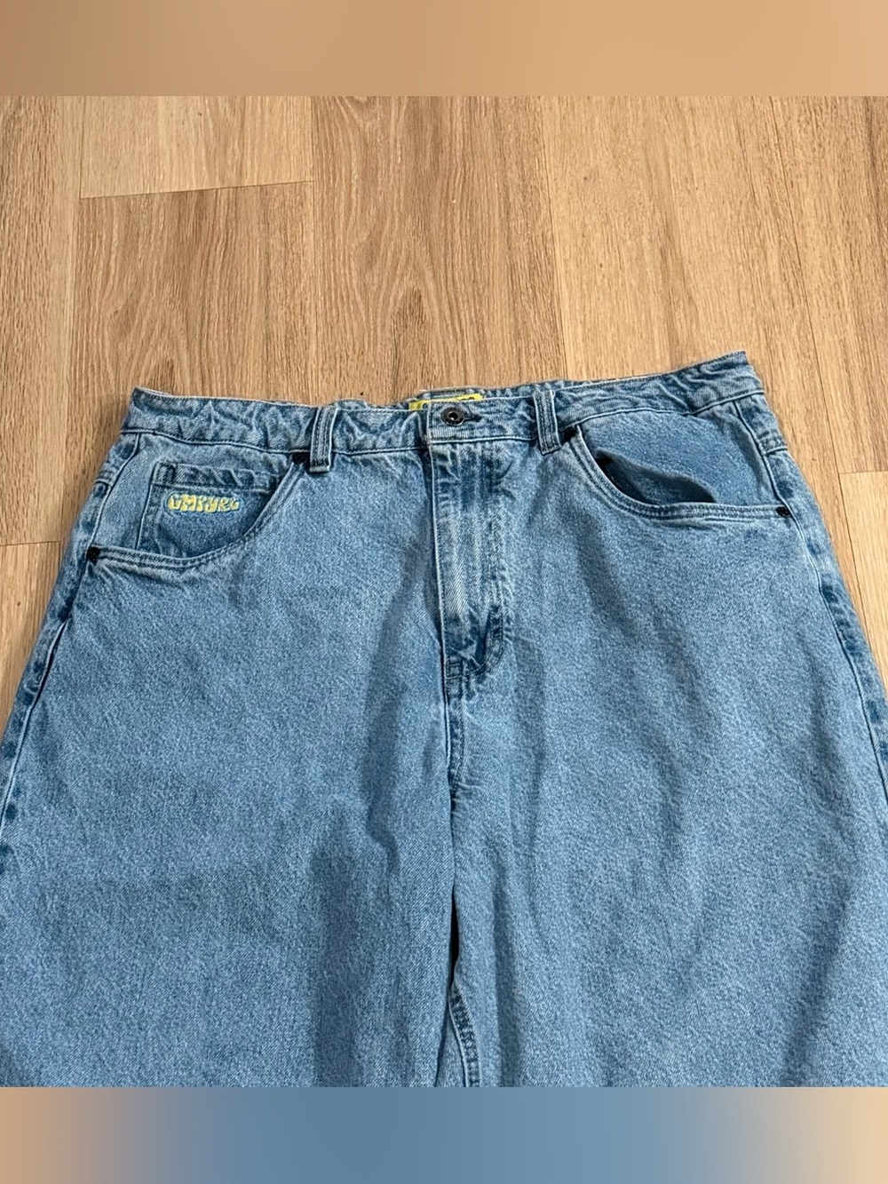 Empyre Loose Fit Relaxed Denim Light Wash Skater Jeans Men’s size 36 Y2K - Picture 3 of 8